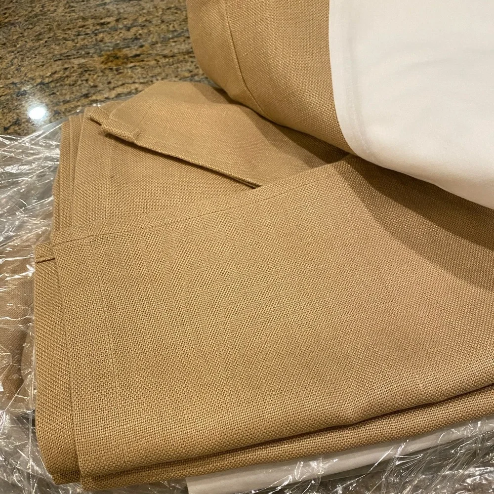 Pottery Barn Twin beds skirt